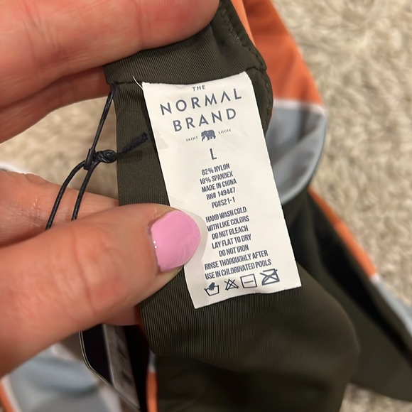 The Normal Brand | Striped Reversible Bikini size Large - Picture 11 of 15